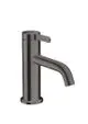 AXOR-HG-AXOR-One-Einhebel-Waschtischmischer-70-mit-Hebelgriff-und-Ablaufgarnitur-Brushed-Black-Chrome-48001340 gallery number 1